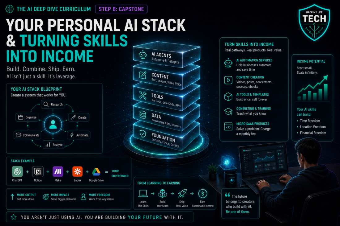 Step 8: Capstone — Build Your Personal AI Stack and Apply It Responsibly
