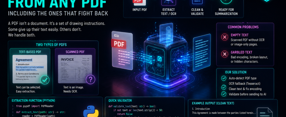[Step 1-A-2/4] Extract Text From PDFs — Detect Scans and Encoding Problems (Developer Edition)