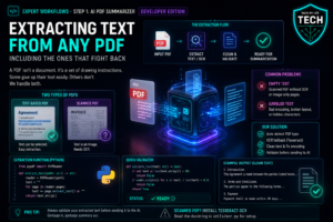 [Step 1-A-2/4] Extract Text From PDFs — Detect Scans and Encoding Problems (Developer Edition)