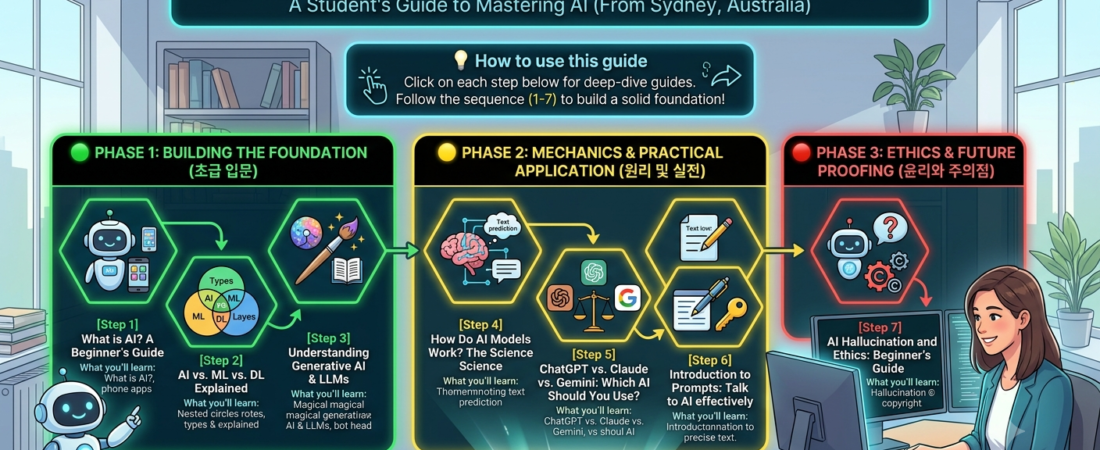 The AI Essentials 7 Guide Roadmap
