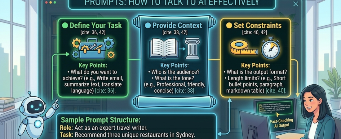 Step 6: Introduction to Prompts: How to Talk to AI Effectively