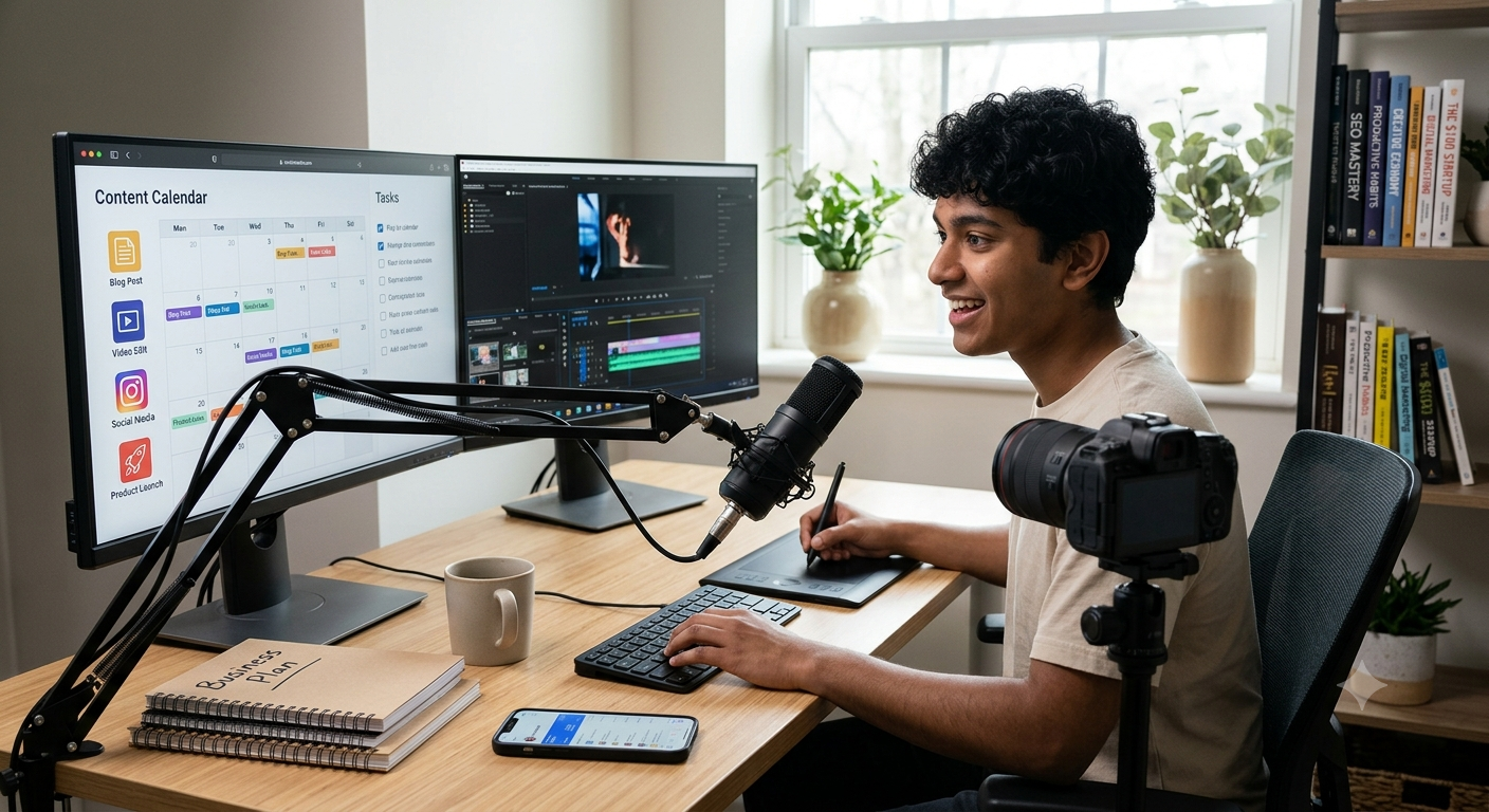 Mastering Digital Side Hustles: Boost Your Income with Creator Tools
