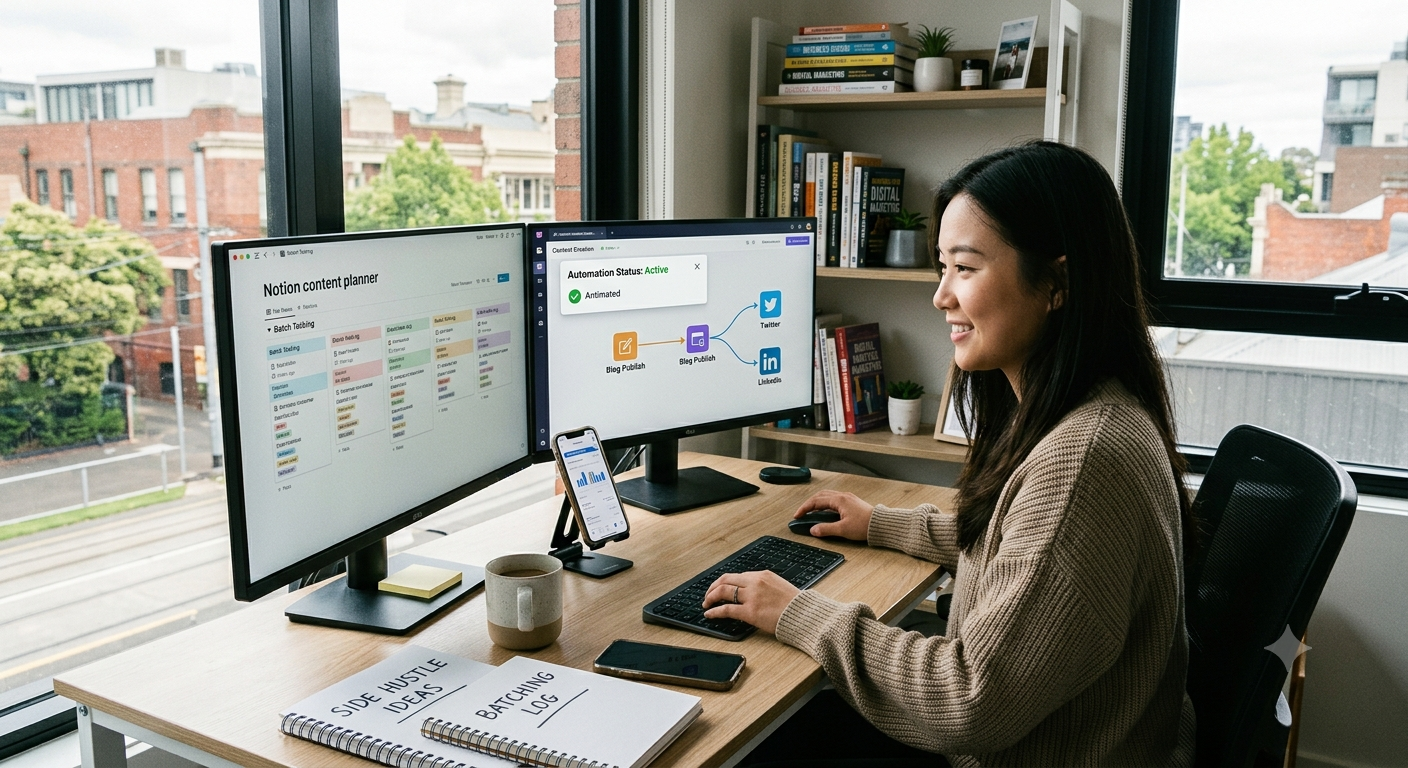 Streamlining Your Digital Side Hustle: Essential Tips and Tools