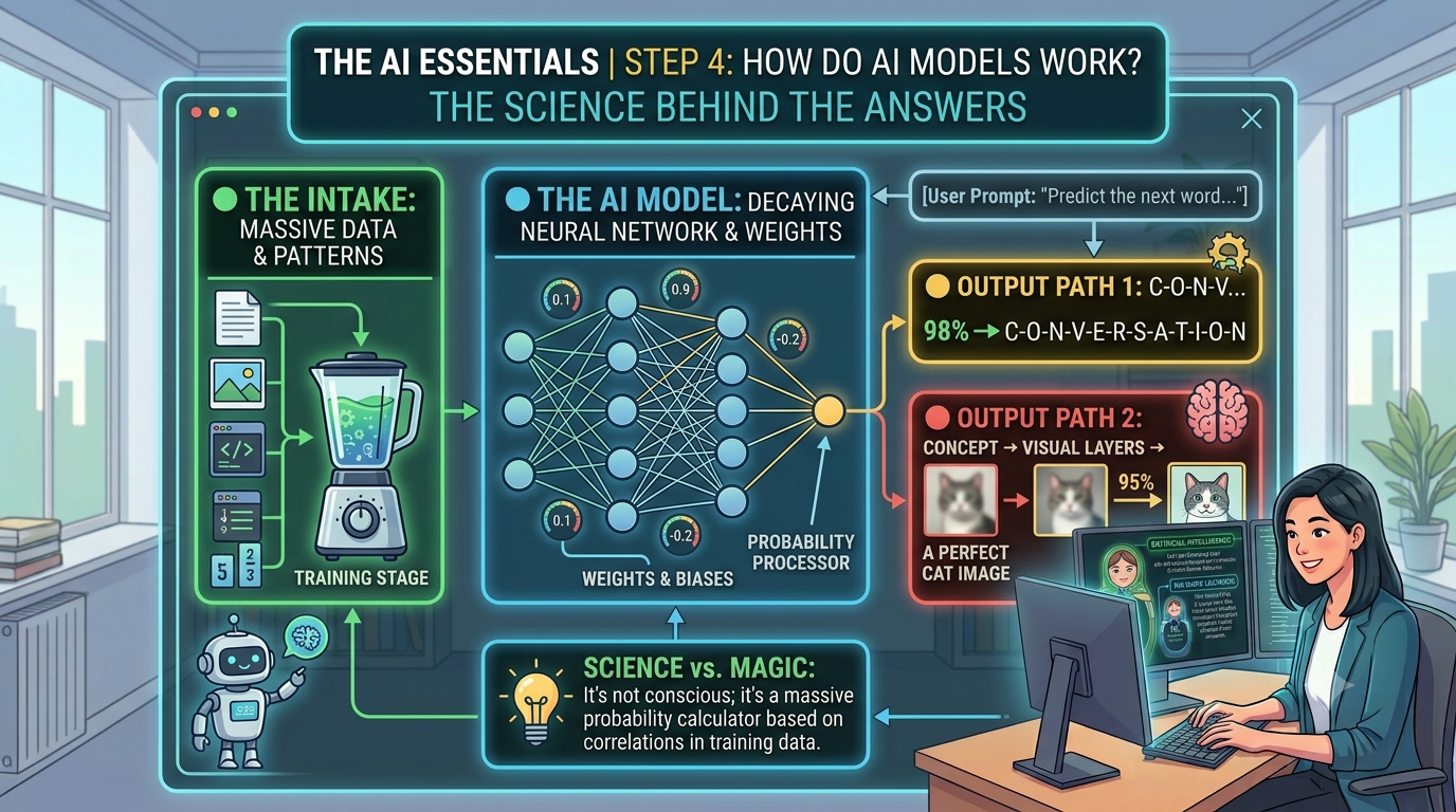 Step 4: How Do AI Models Work? The Science Behind the Answers
