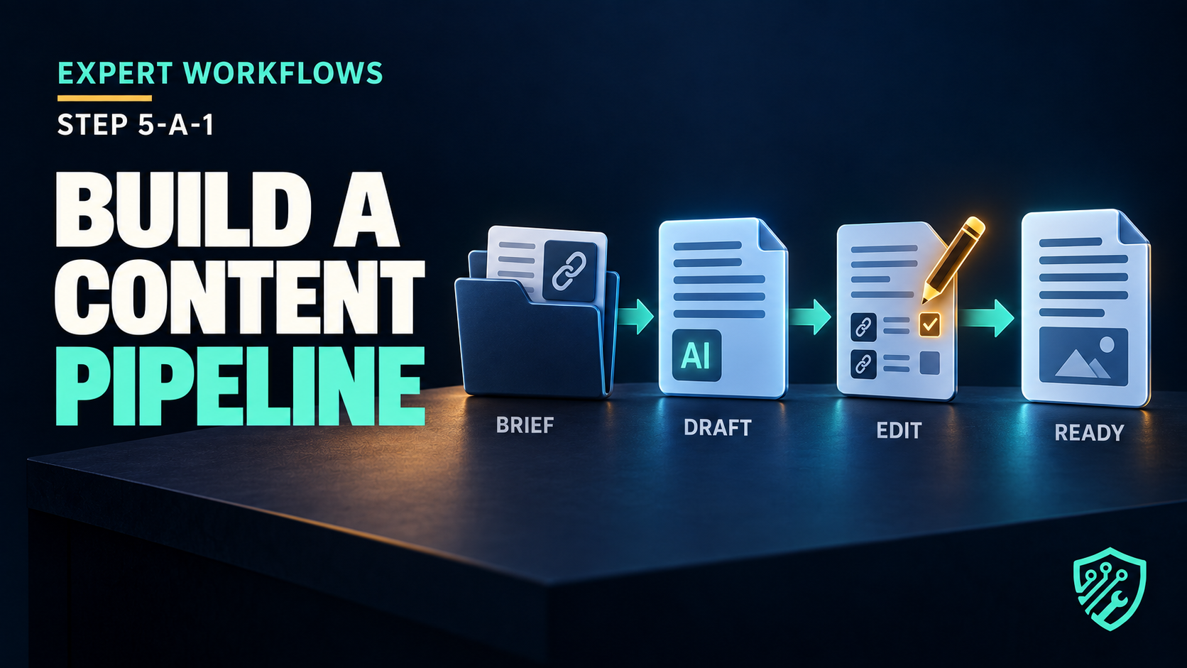 [Step 5-A-1/3] The Pipeline, Not the Prompt — How to Actually Produce Content With AI (Marketer Edition)